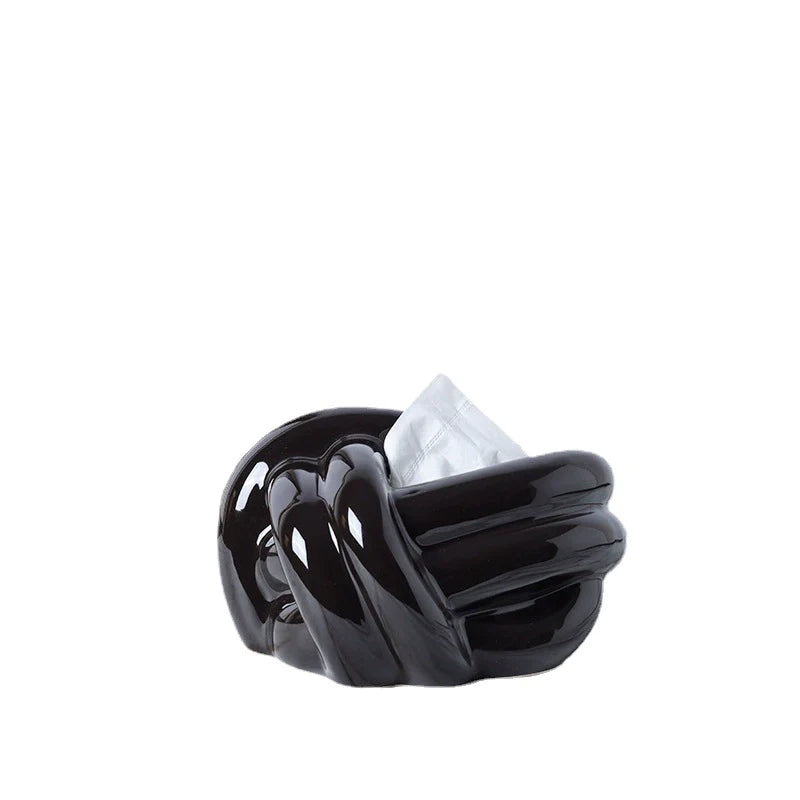 KNOTTY Modern Tissue Holder