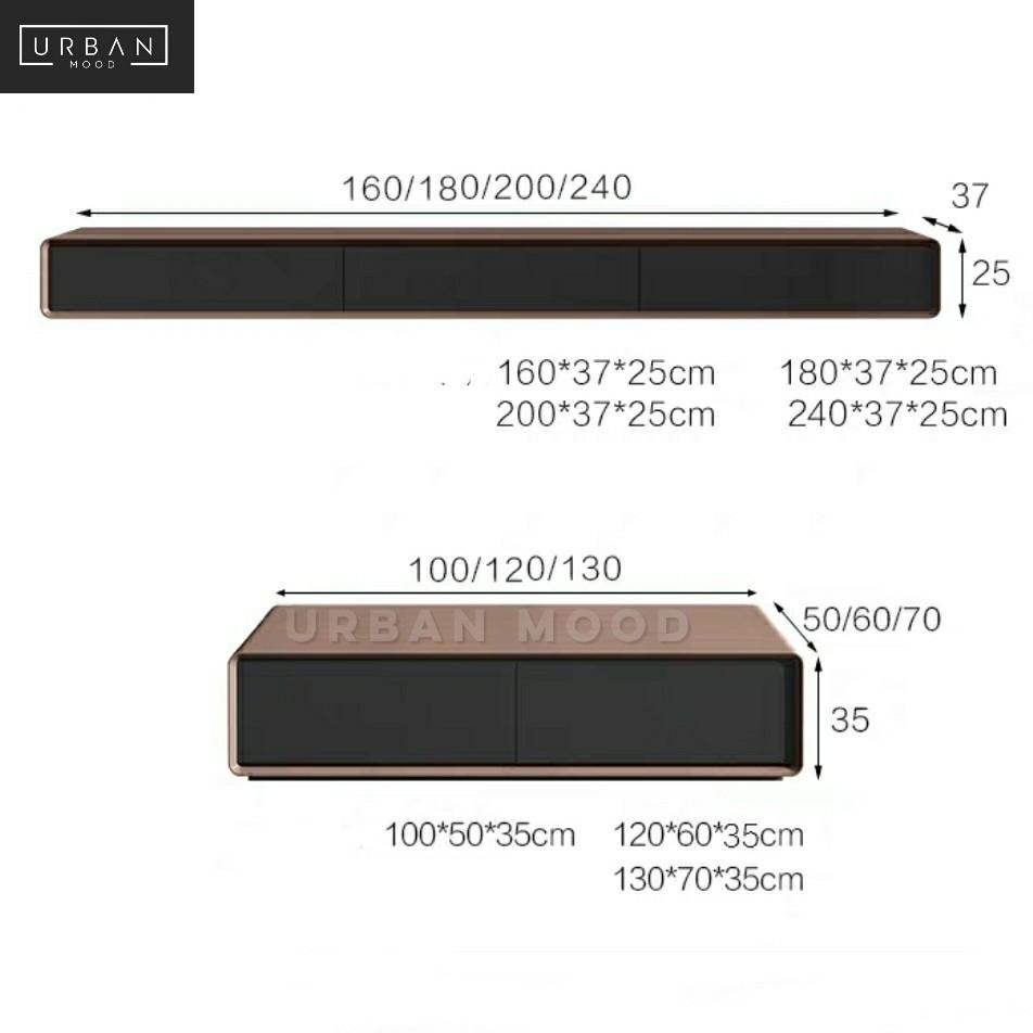 (Clearance) TRIPE Modern Floating TV Console