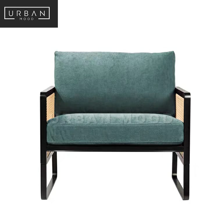 (Clearance) TREVOR Vintage Outdoor Rattan Sofa