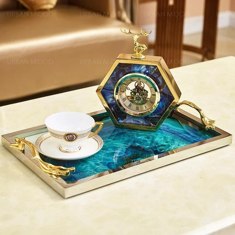VALENCIA Contemporary Epoxy River Tray