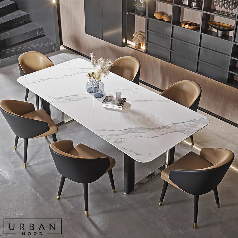 VERVIA Modern Sintered Stone Dining Table