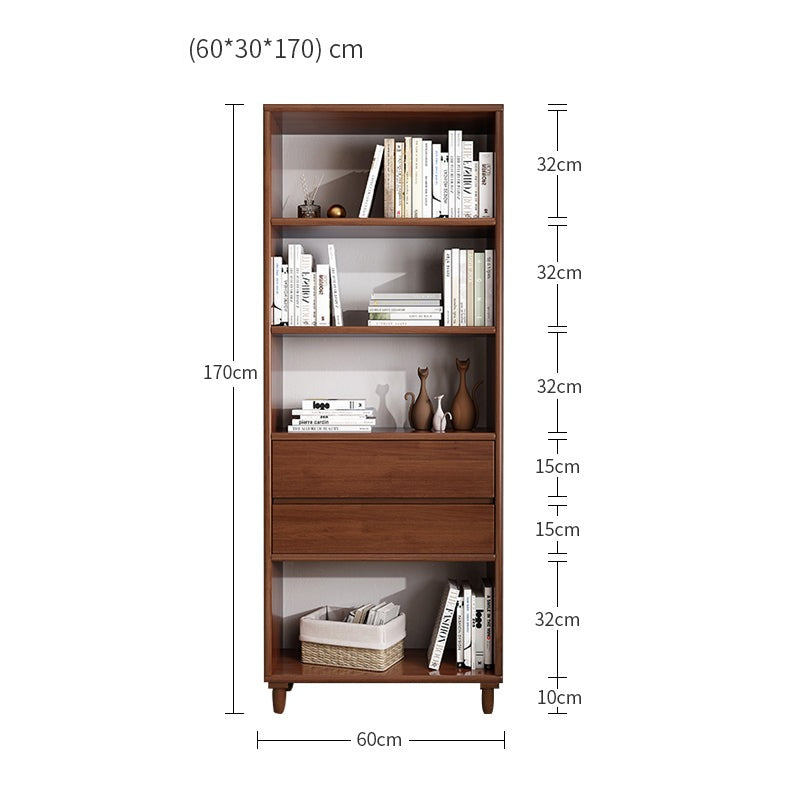 JADE CARLTON Bookcase Book Shelf Nordic Solid Wood