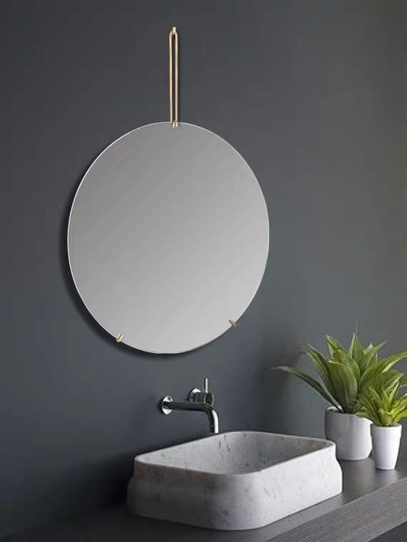 DOXIE Hanging Round Mirror