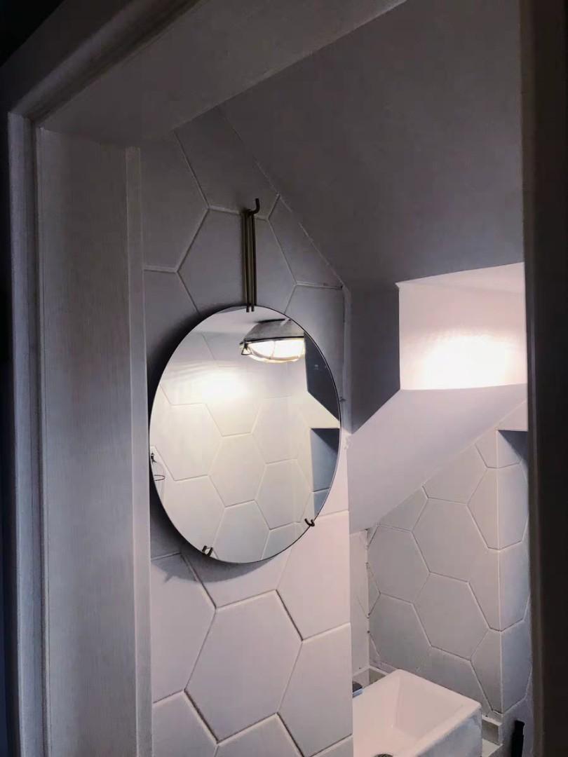 DOXIE Hanging Round Mirror