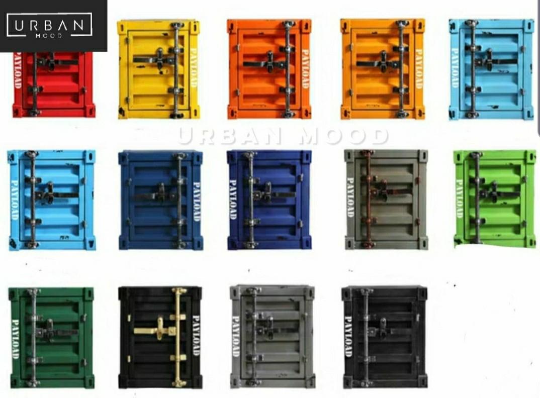 META Industrial Metal Bed Frame
