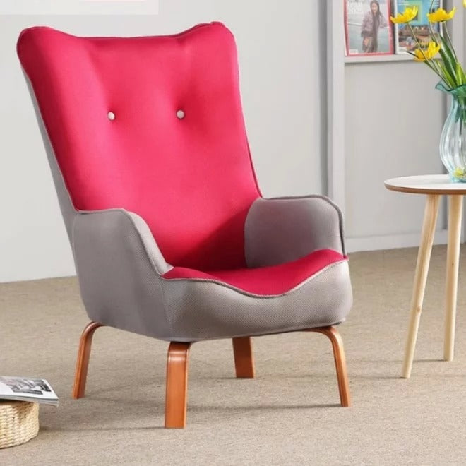 MILES Modern Satin Recliner Armchair