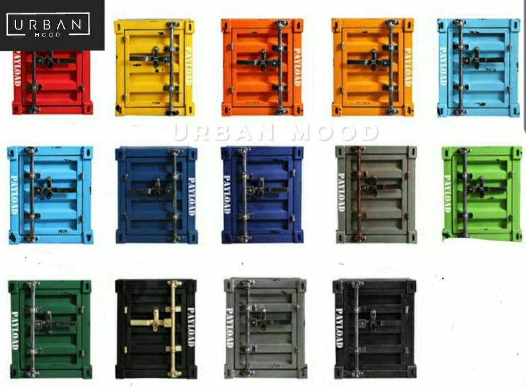 SHOT Industrial Metal Barrel Shelf