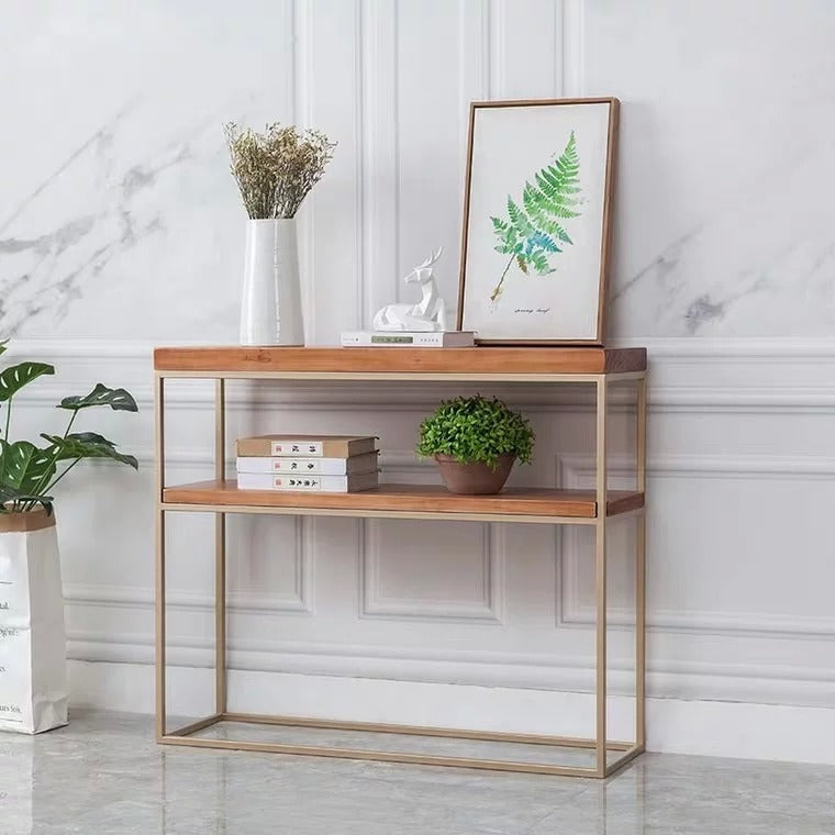 TOBIN Solid Wood Hallway Console