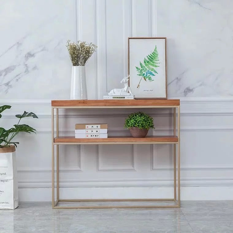 TOBIN Solid Wood Hallway Console