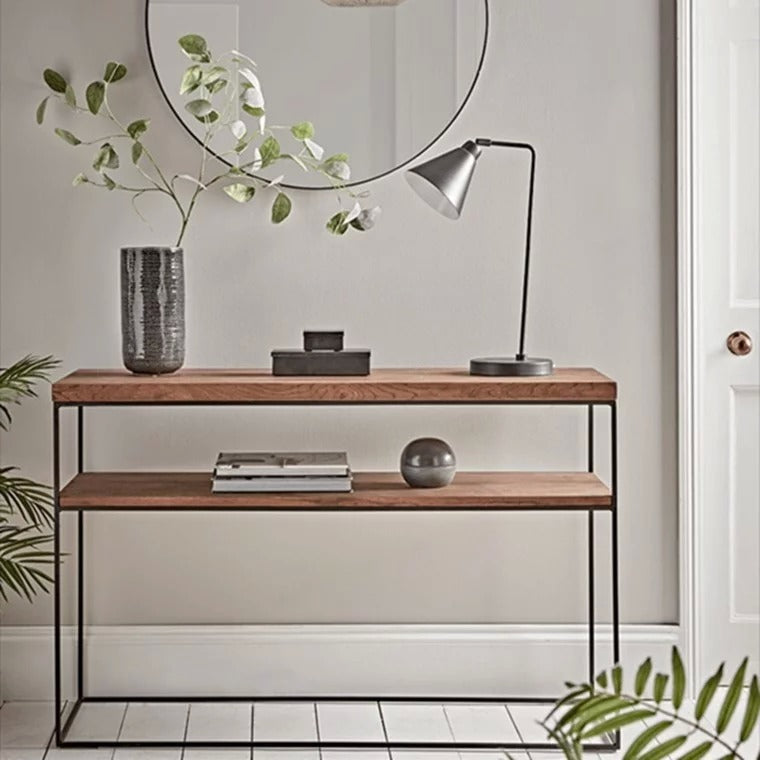 TOBIN Solid Wood Hallway Console