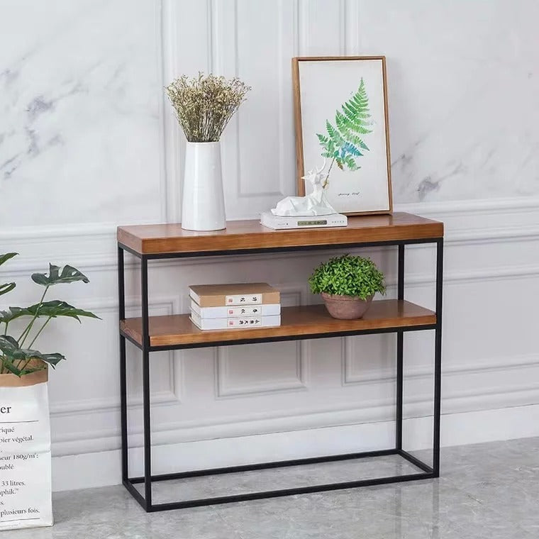 TOBIN Solid Wood Hallway Console