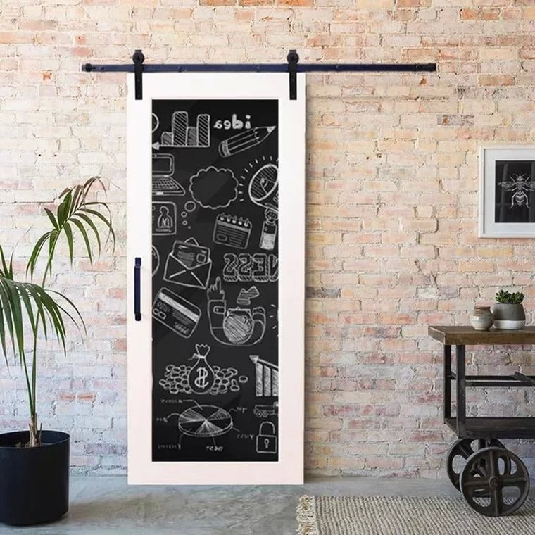 XAEL Blackboard Sliding Barn Door