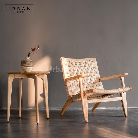 Premium | HAIG Solid Wood Armchair