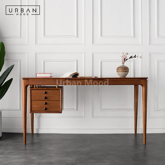 Premium | CONSERVE Solid Wood Study Table and Chair