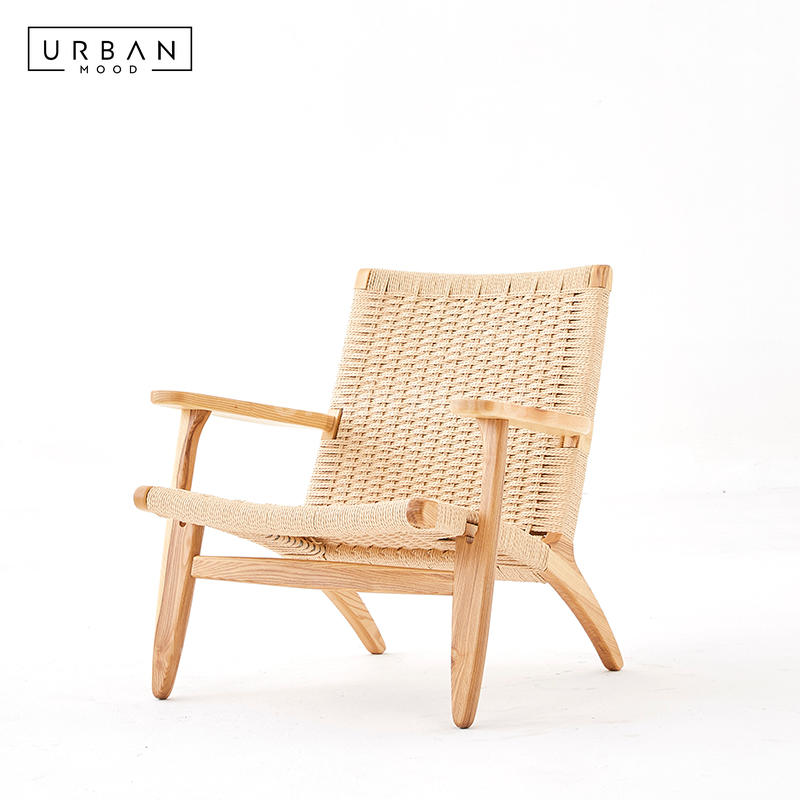 Premium | HAIG Solid Wood Armchair