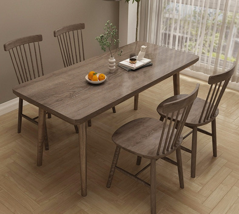 ADALINE Minimalist Dining Table Nordic All Solid Wood