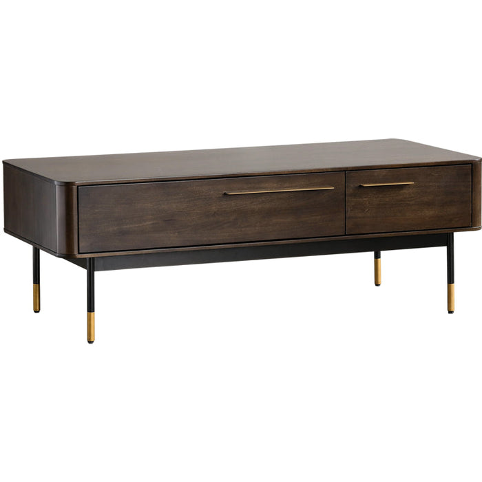 BRINLEY Chicago HILTON TV Console Solid Wood Chest of Drawer Coffee Table