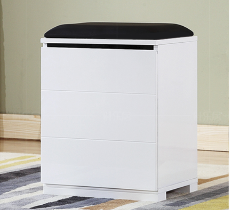 CALLEN Contemporary Stackable Shoe Cabinet Bench