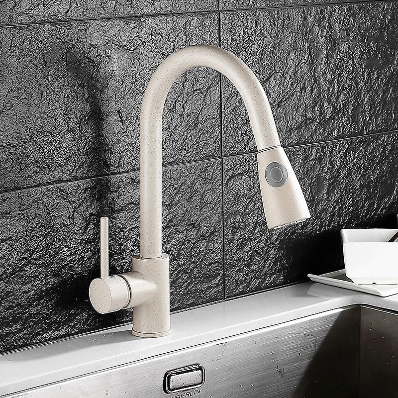 TISH Modern Matte Nude Extendable Tap Faucet