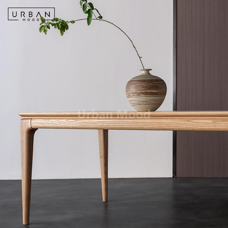 Premium | DELLIE Solid Wood Coffee Table