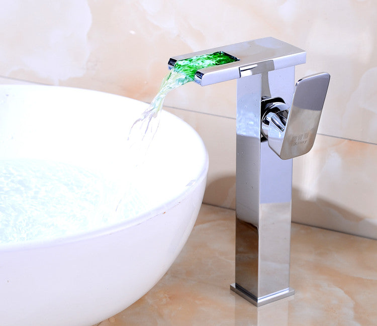 Smart LED Flat Tap Faucet