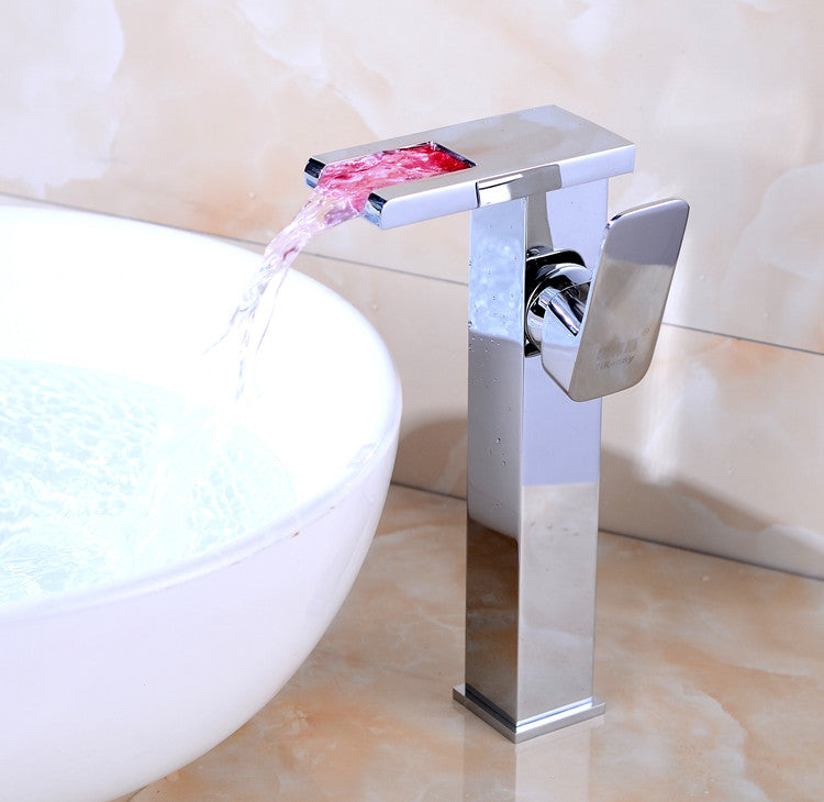 Smart LED Flat Tap Faucet