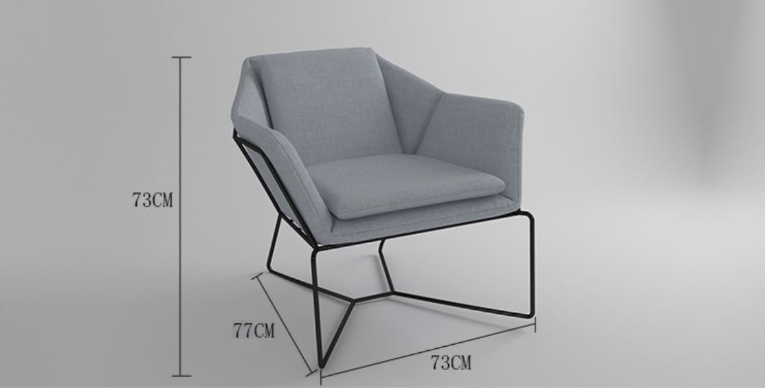 Modern Wire Frame Sofa Set