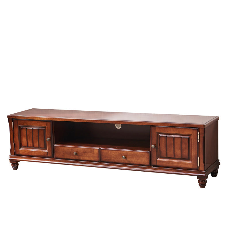 NATALIE TV Console Cabinet Display American Solid Wood