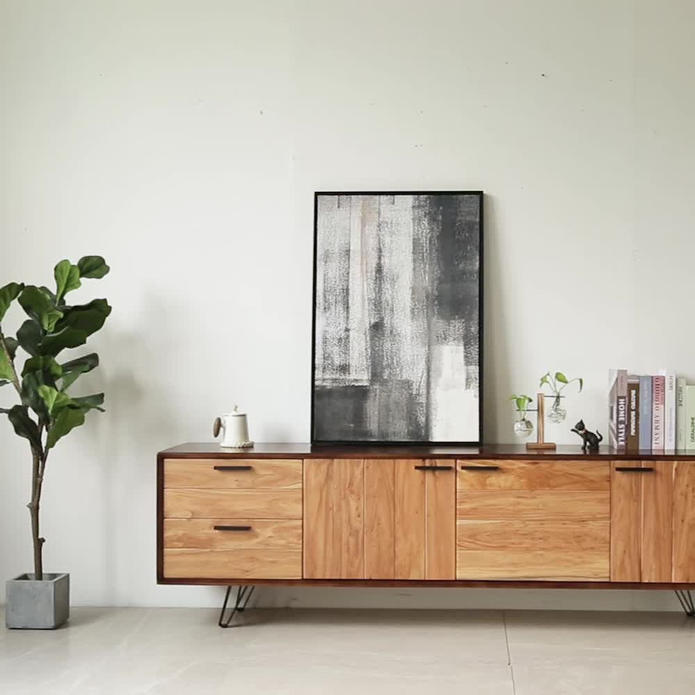 KENDRA TV Console Solid Wood