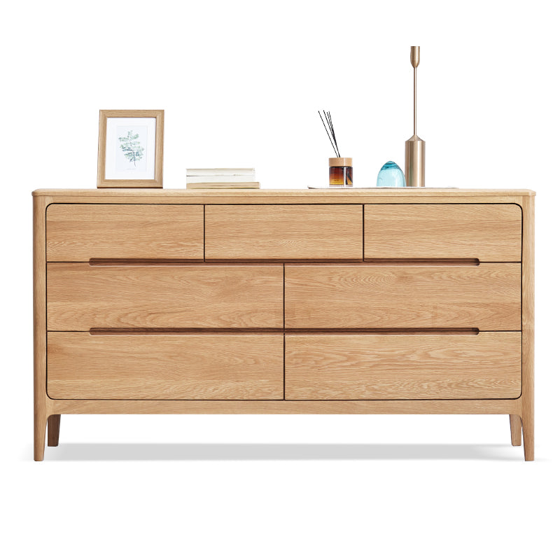 EMERSYN HYATT Solid Wood Chest of Drawers North American Hardwood Red Oak ( 2 Color 6 Size )