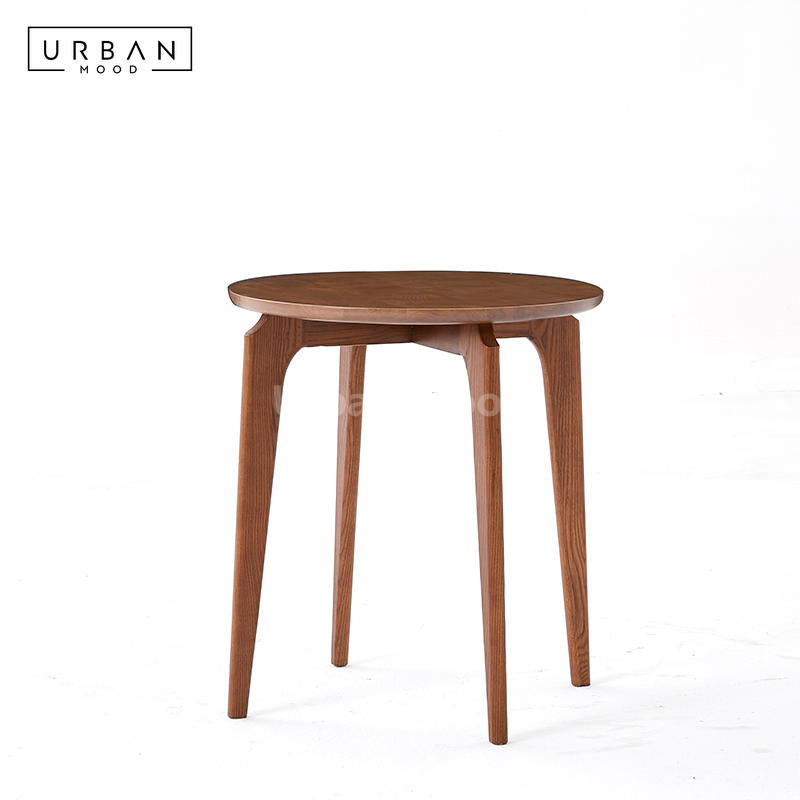 Premium | LINK Solid Wood Side Table