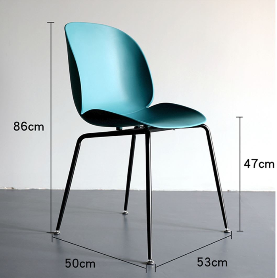 Minimalist Contemporary Modern Colourful Dining / Cafe Chairs