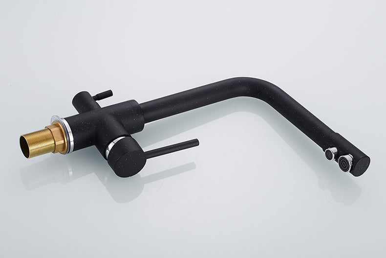 URI Minimalist Matte Black/Nude Tap Faucet