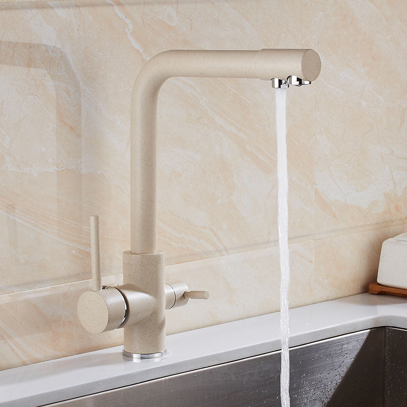 URI Minimalist Matte Black/Nude Tap Faucet