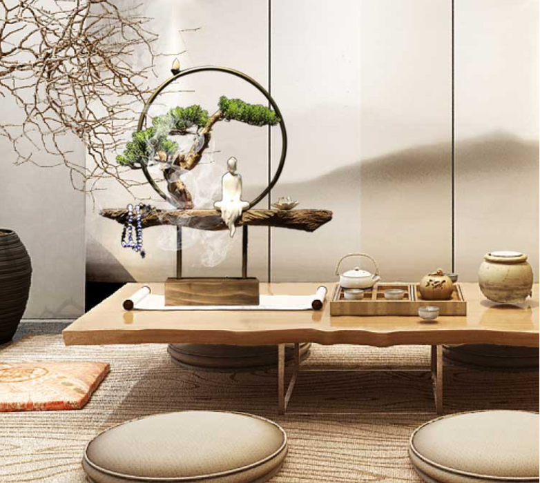 Zen Meditative Bonsai Aroma Diffuser Decoration