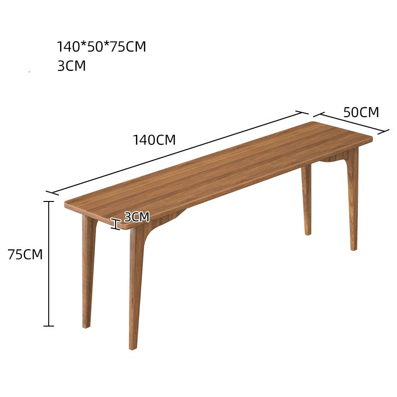 MCKENZIE JAPANESE Executive Desk Console Table All Solid Wood