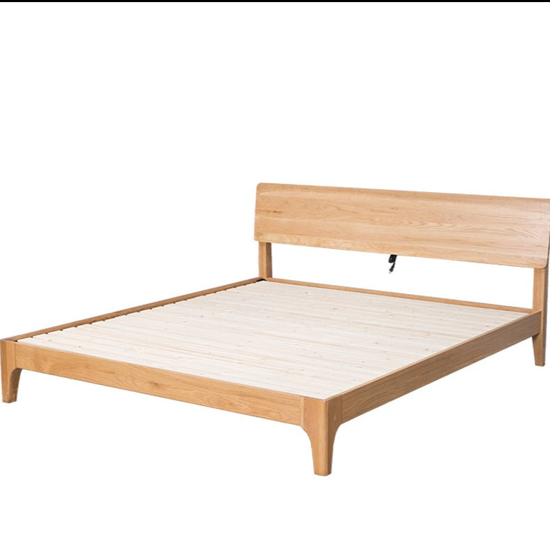 WAREHOUSE SALE Madeline BRYSON Japanese Nordic Bed Solid Wood ( 3 Size 2 Color Choice ) ( Discount Price from $1199 )