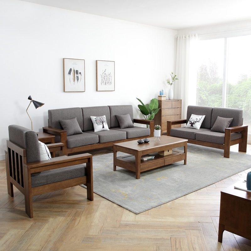 NORA Scandi Japanese Daybed Sofa Solid Wood Nordic ( Select From 3 Sizes )