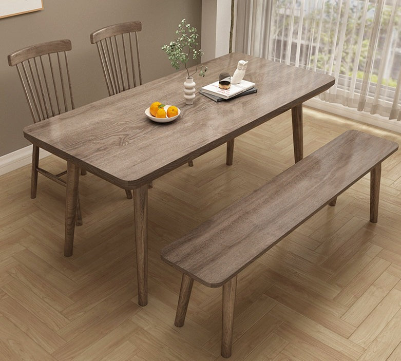 ADALINE Minimalist Dining Table Nordic All Solid Wood