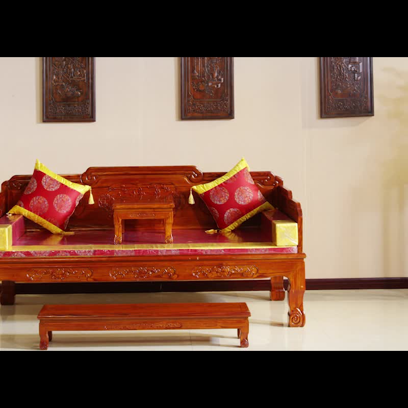 WAREHOUSE SALE EMERY Qing Ming Dynasty Daybed Sofa Solid Wood Modern Zen ( 3 Seater 4 Size 4 Design ) ( Special Price $1499 )