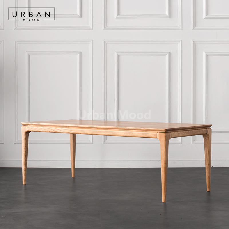 Premium | DELLIE Solid Wood Coffee Table