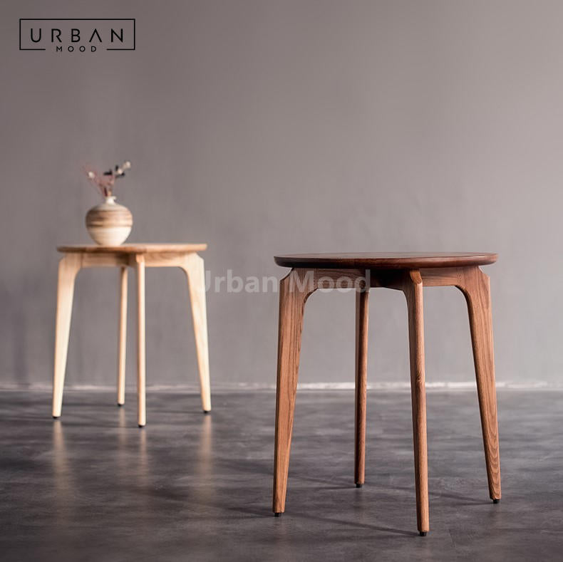 Premium | LINK Solid Wood Side Table