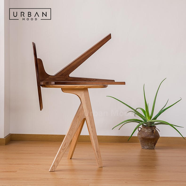 Premium | WICKEN Solid Wood Side Table