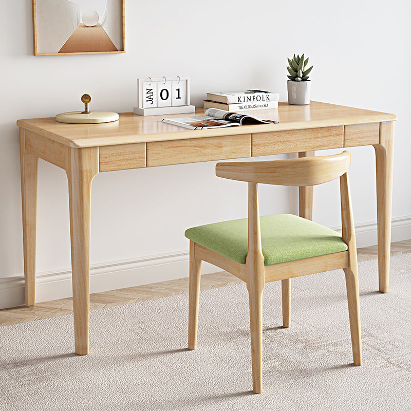 LYDIA CARLTON Writing Desk Solid Wood Desktop Computer Table