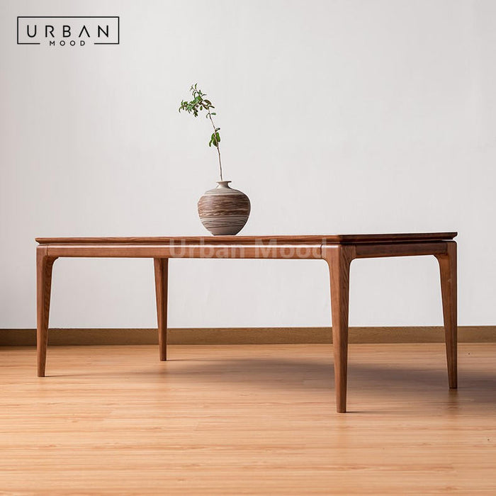 Premium | DELLIE Solid Wood Coffee Table