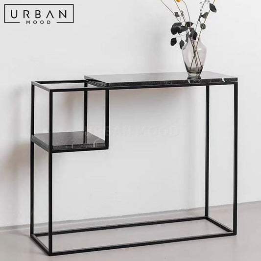 AETHER Modern Marble Console Table