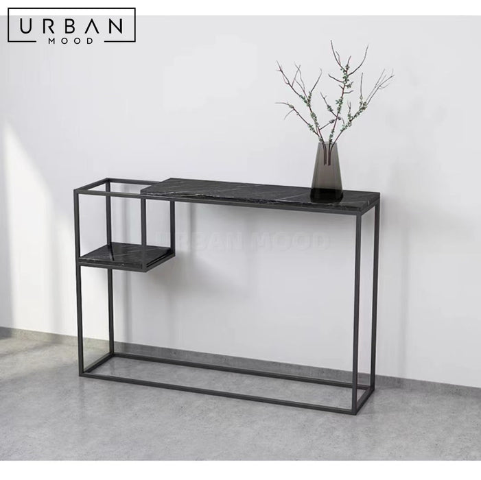AETHER Modern Marble Console Table
