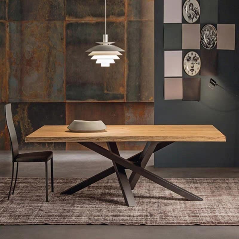 AIDYN Wishbone Solid Wood Dining Table