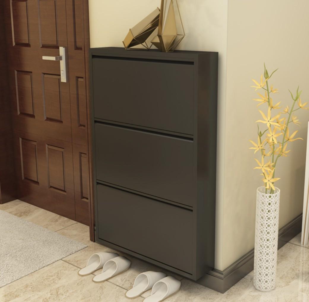 (Clearance) AKANE Ultra Slim Shoe Cabinet