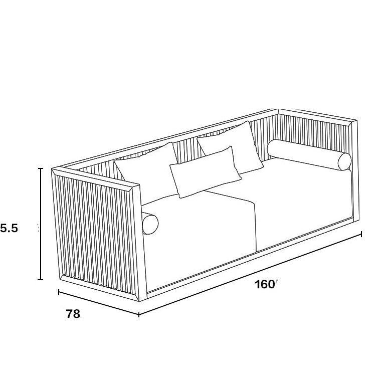 ANIYAH OHIO HILTON Japanese Latex Sofa Nordic Ash